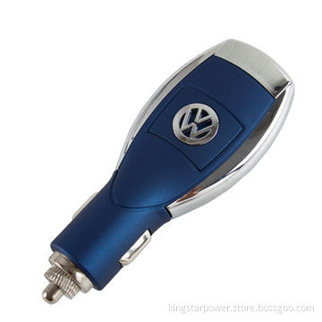 Mobile phone charger with car logo, 5V 1A, luxury & fashionable design